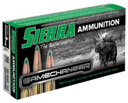 300 Winchester Magnum 20 Rounds Ammunition Sierra 180 Grain Tipped Gameking